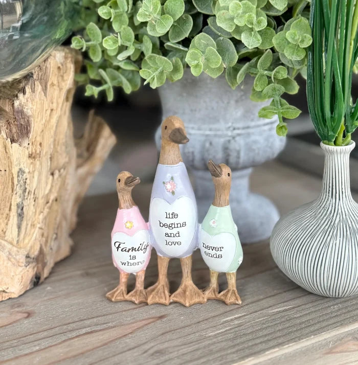 Friend Duck - Family is where life begins