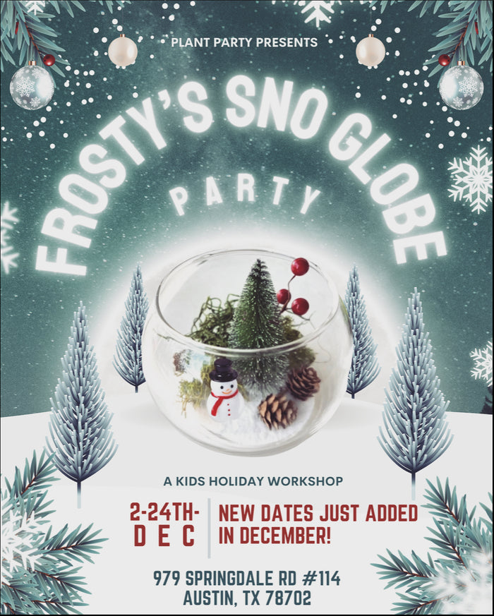 Frosty’s Sno Globe: Kids Holiday Workshop