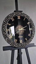 Frozen Pulse Resin Wall Clock - Pacific Resin Art
