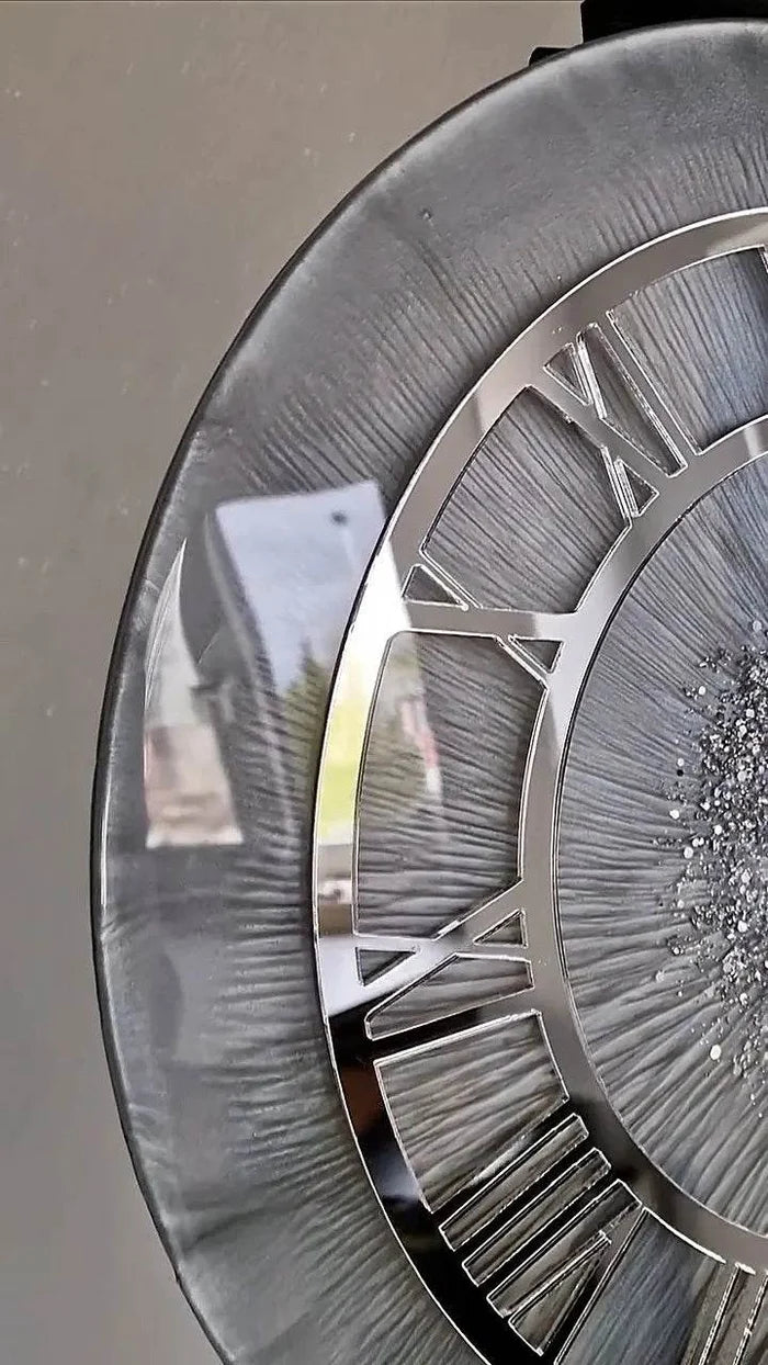 Galaxy Lines Ring Resin Wall Clock - Pacific Resin Art
