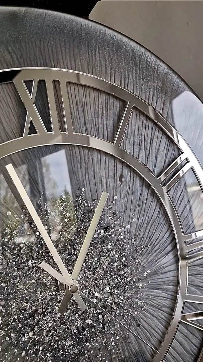 Galaxy Lines Ring Resin Wall Clock - Pacific Resin Art