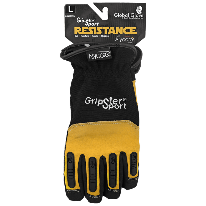 Gripster® Sport Goatskin Gloves – Cut, Needle, and Impact Resistant (dozen)