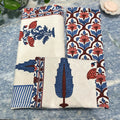 Hand & Bath Towel Set | Pure Cotton | Set of 3 | 300 GSM | Super-Soft, Absorbent & Odor Resistant - Mahira