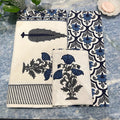 Hand & Bath Towel Set | Pure Cotton | Set of 3 | 300 GSM | Super-Soft, Absorbent & Odor Resistant - Kiran
