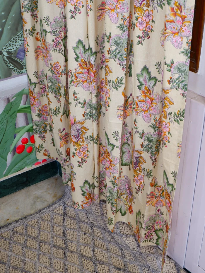 Hand Block Print Curtains | Lamya