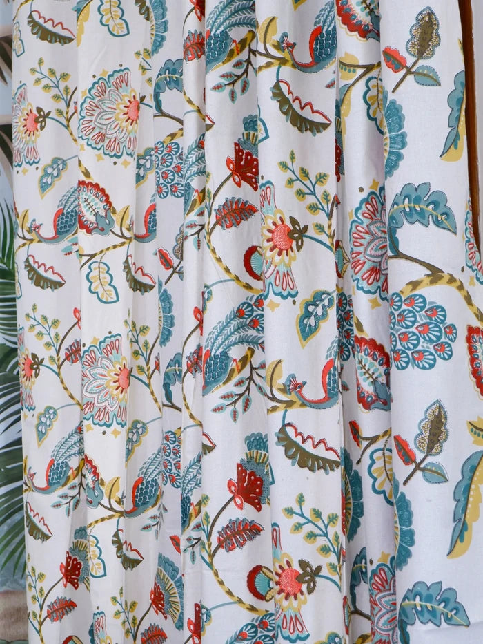 Hand Block Print Curtains | Safiya