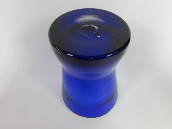 Hand Blown Cobalt Glasses