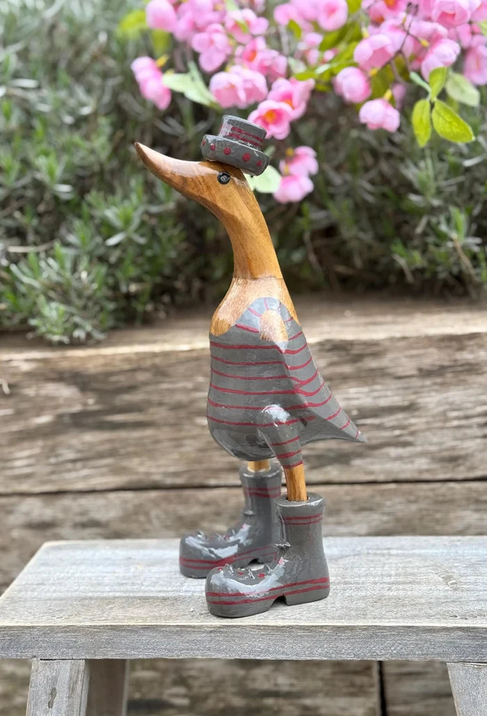 Hand-painted Beach Duck - Available in 4 Colours
