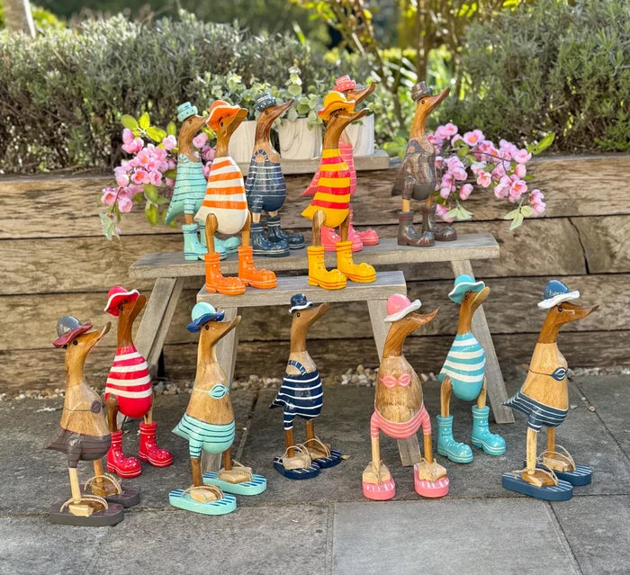 Handpainted Seaside Duck