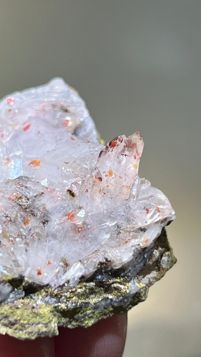 Harledote Brandberg Quartz (2nd pocket) from Goboboseb Mountains, Erongo Region, Namibia