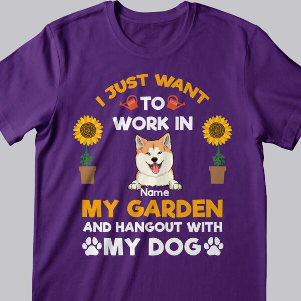 Unisex T-shirt (Dark) / Purple / S