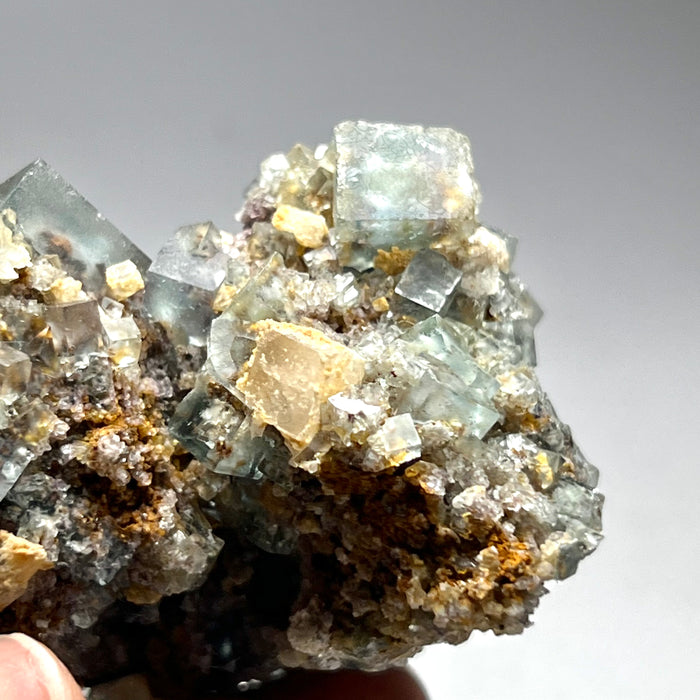 Fluorite and Barite, Okorusu Mine, Namibia