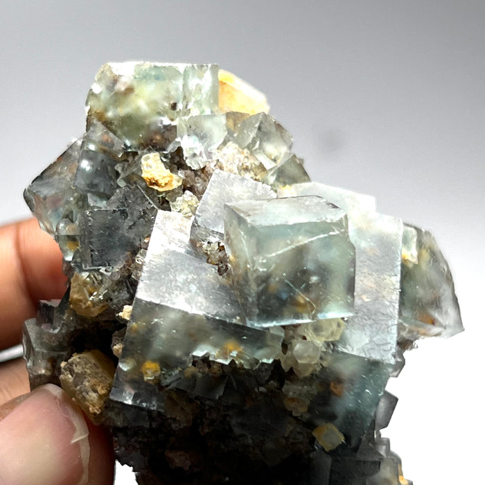 Fluorite and Barite, Okorusu Mine, Namibia