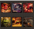 In The Beginning - Small Dragon Panel Multi