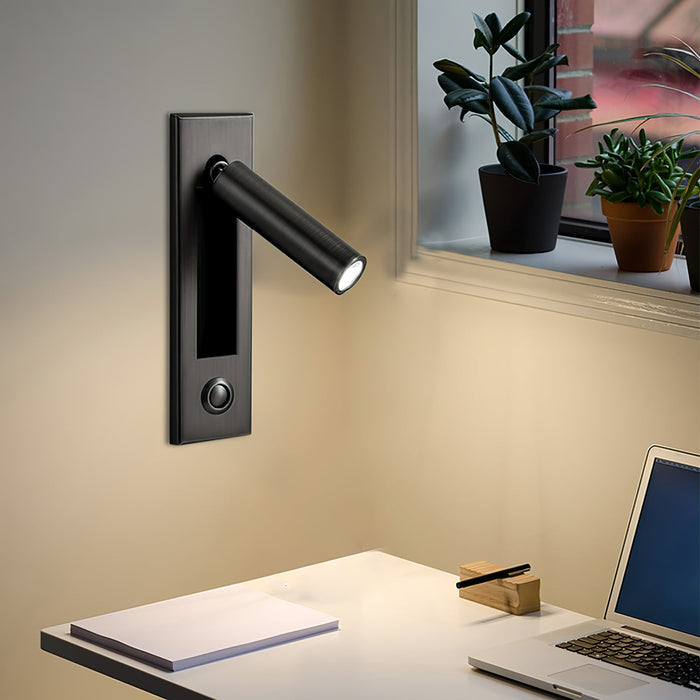 LED Bedside Wall Sconce Light Fixture - Modern Design for Bedroom & Nightstand Lighting