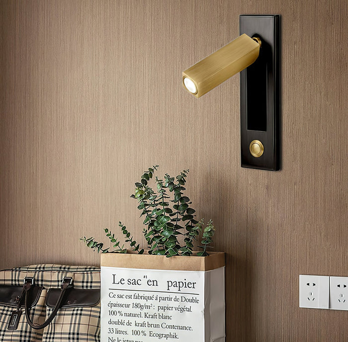 LED Bedside Wall Sconce Light Fixture - Modern Design for Bedroom & Nightstand Lighting
