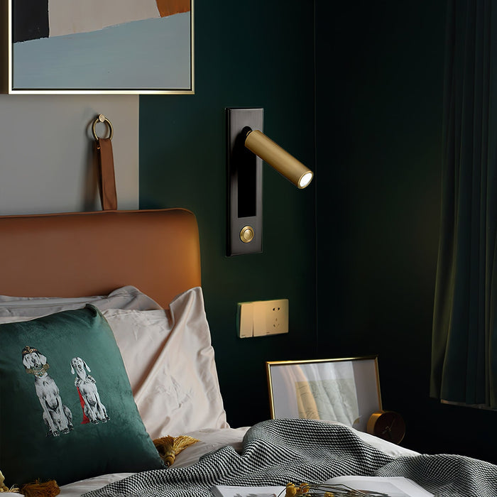 LED Bedside Wall Sconce Light Fixture - Modern Design for Bedroom & Nightstand Lighting