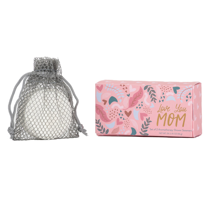 Love Mom Shower Steamer Gift Set