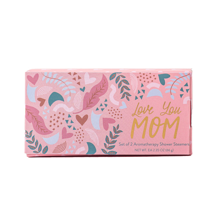 Love Mom Shower Steamer Gift Set
