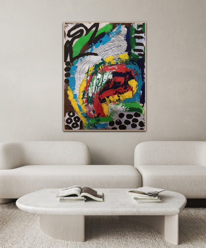 Medium sized art on canvas
