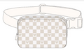 Neutral Checks Magical Belt Bag