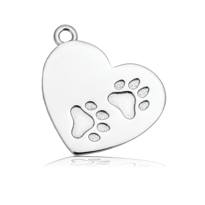 Paws of Love Charm with Kunzite Gemstone Bracelet