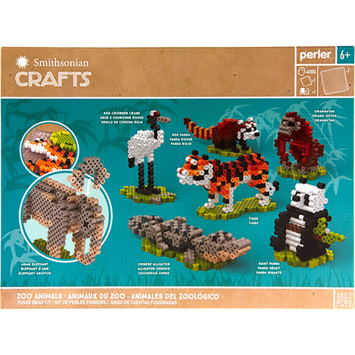 Perler Smithsonian™ Zoo Animals Deluxe Box