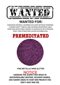 Premeditated – Deep Wine Metallic