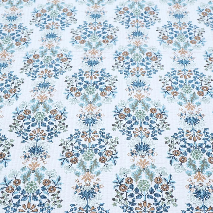 Premium Hand Block Print Cotton Bedcover | Preity