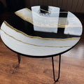Radiance Luxe Resin Coffee Table with Legs - Pacific Resin Art