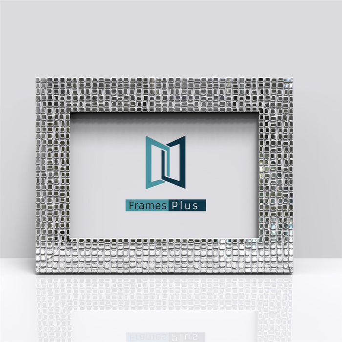 Rockstar Range silver picture and poster frame showcasing a clean design and quality moulding ideal for photos.