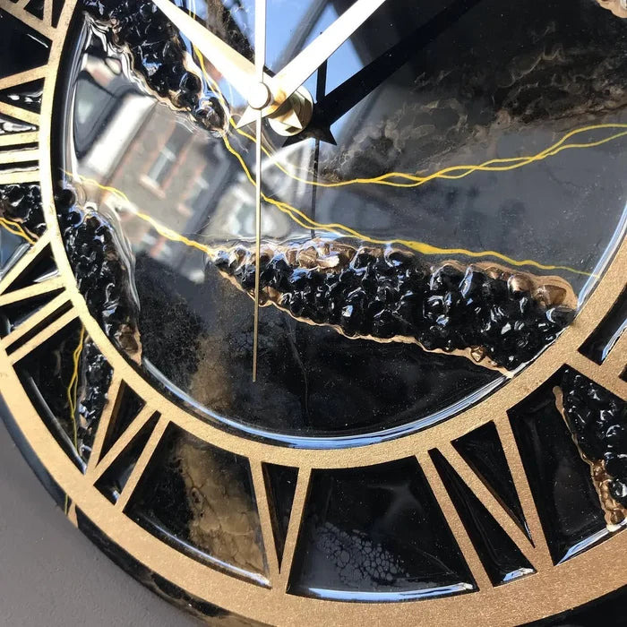 Serenity Premium Resin Wall Clock - Pacific Resin Art