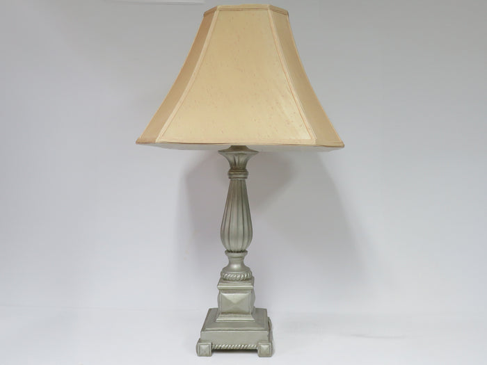 Silver Colored Table Lamp