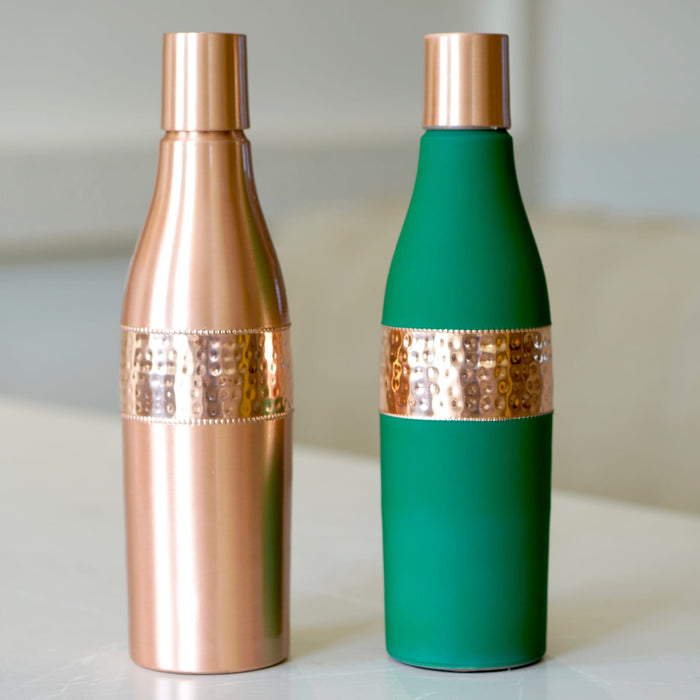 Sleek Copper Bottle