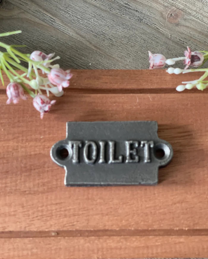 Small Metal Sign - Loo, Shed, Toilet