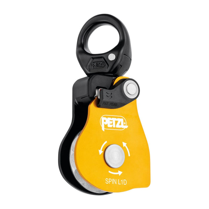 SPIN L1D High-Efficiency One-Way Rotating Pulley with Swivel