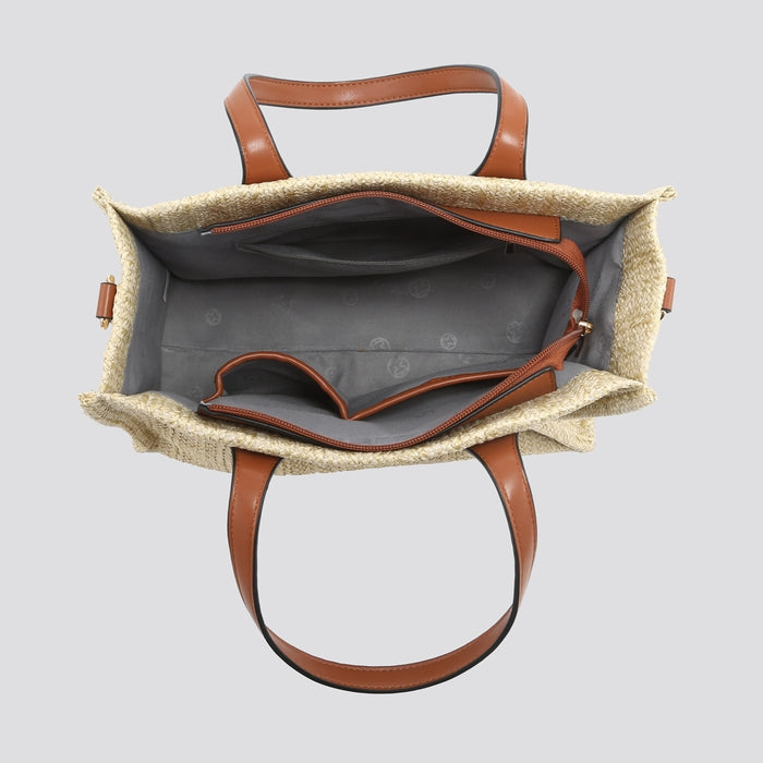 Summer Tote Bag with long Crossbody Strap - Available in 4 Colours
