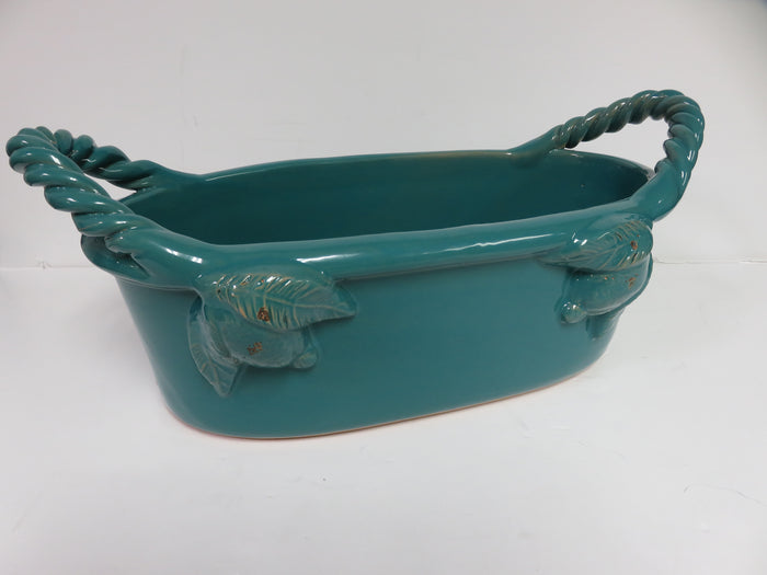 Teal Italian Planter