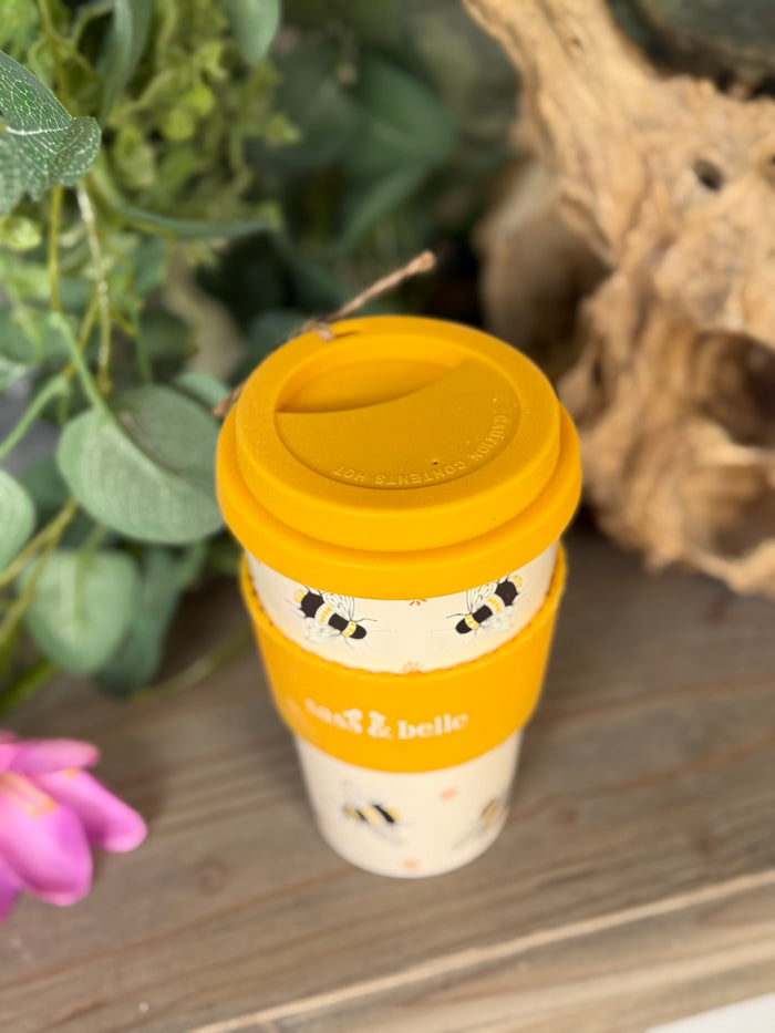 Travel Cup - Bee Pattern