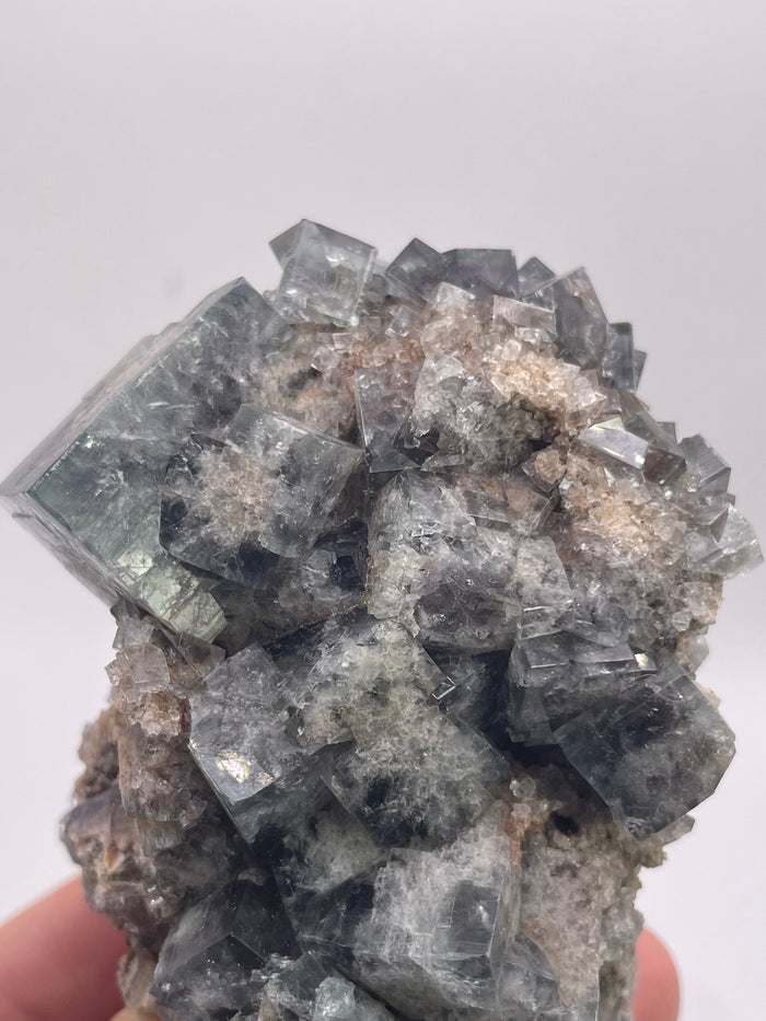 UK Fluorite from the Rainbow’s end Pocket, Lady Anabella Mine, England