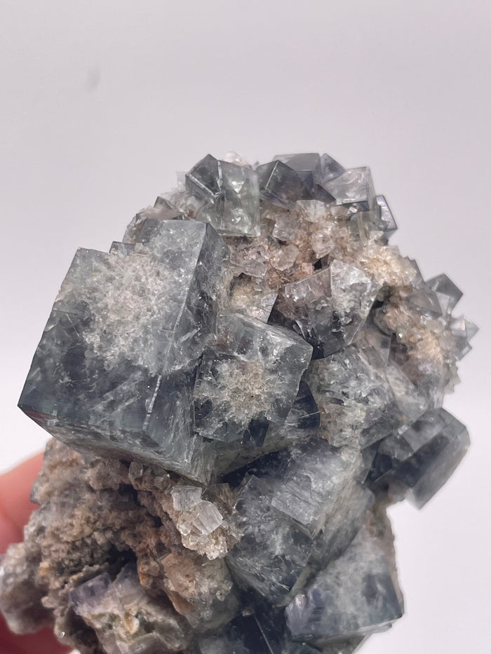 UK Fluorite from the Rainbow’s end Pocket, Lady Anabella Mine, England