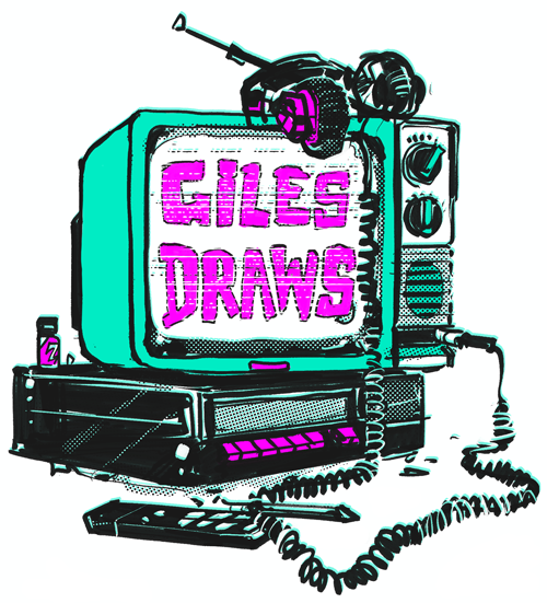 Unintentionally Homoerotic ENAMEL PiN by Giles Crawford