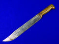 Vintage South American America Horn Handle Large Knife