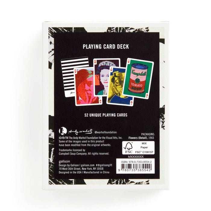 Warhol Pop Art Playing Card Deck