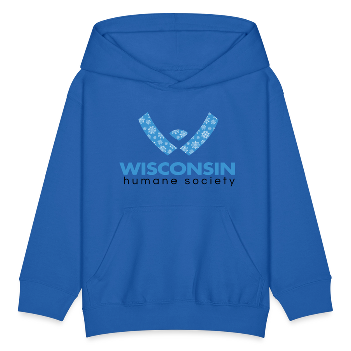WHS Snow Logo Kids' Hoodie - royal blue
