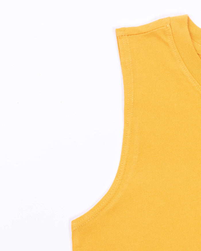 Wild Pine Women's Muscle Tank | Mustard