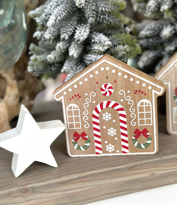 Wooden Gingerbread house - Choice of 2