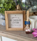 Wooden Hot Chocolate Station Plaque/Sign