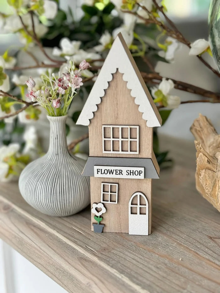 Wooden House "Flower Shop"