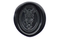 Zebra Portrait Wax Seal Stamp - Backtozero B20 - Animal, Animal Lover, Black, oval, Portrait, Signature, signaturehandle